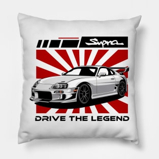 Iconic Supra MK4 Car Pillow