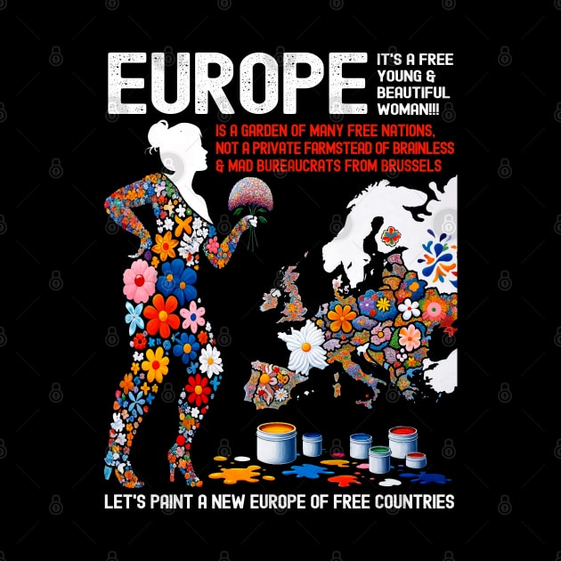 YRFoE - Young Rebellious Flowers of Europe Aparel by KontrAwersPL