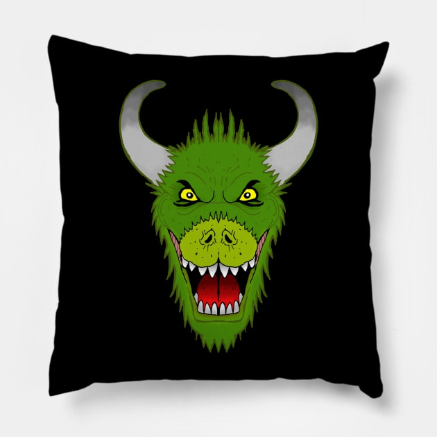 Dinotaur Pillow by MalcolmKirk