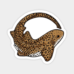 Zebra Shark Ouroboros Magnet