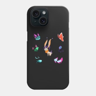 fer.al Jackalope and Picken with friends Phone Case