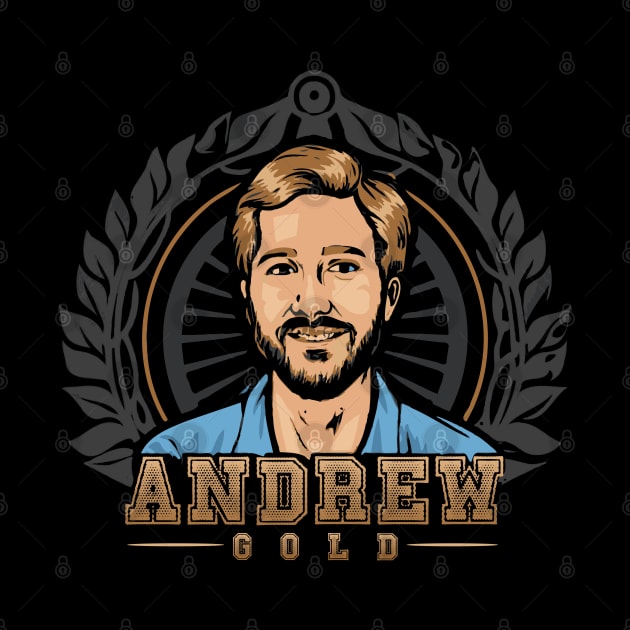 Andrew Gold /// 80s Retro Style by Trendsdk