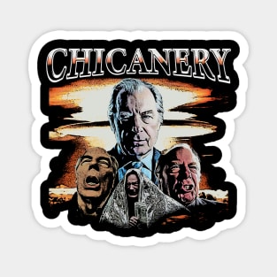 Chicanery Chuck Retro Magnet