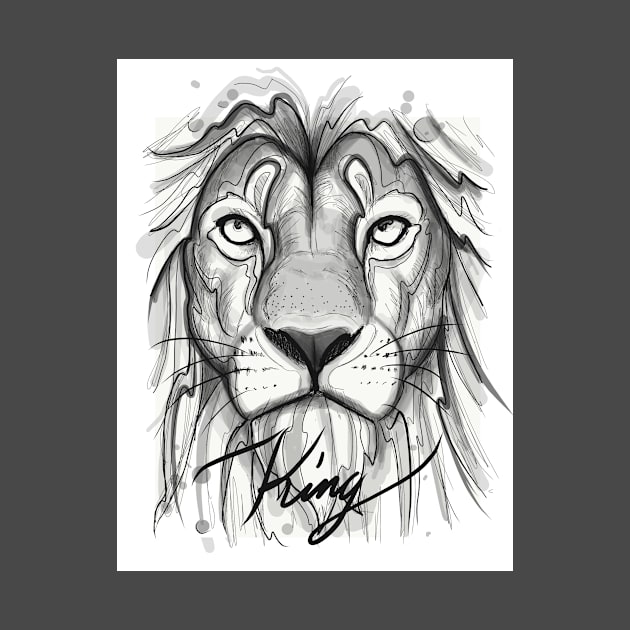 Lion by Lazrartist