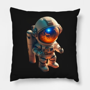 Astronaut Cat Pillow