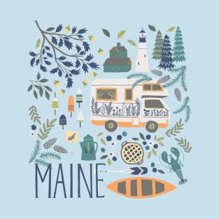 Road Trip to Maine T-Shirt
