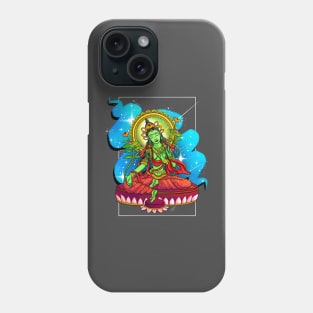 Om Tare - The Divine Feminine - Maa Tara Phone Case