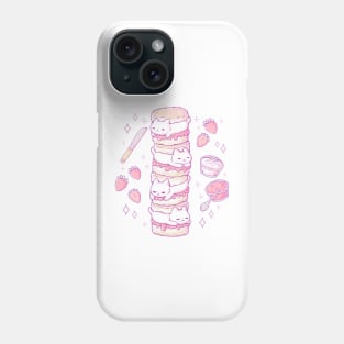 Cute Cat Scones Phone Case