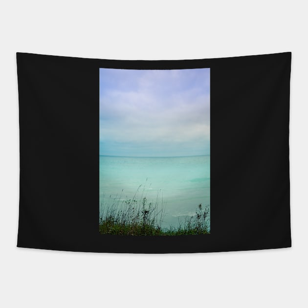 Secret Beach Tapestry by oliviastclaire