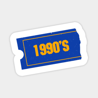 1990's Magnet