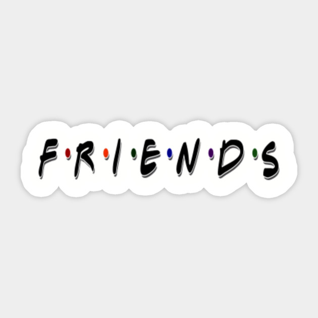 Friends Stickers Printable