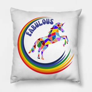 Fabulous Unicorn Pillow