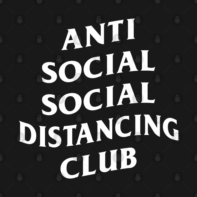 Antisocial Social Distancing Club by stuffbyjlim