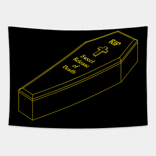 Toe Pincher Coffin Tapestry