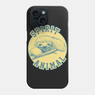 Spirit Animal / Cute Sloth Lover Design Phone Case