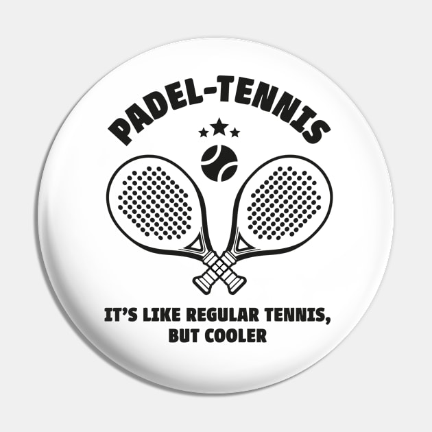 Padel-Tennis Pin by Delicious Art