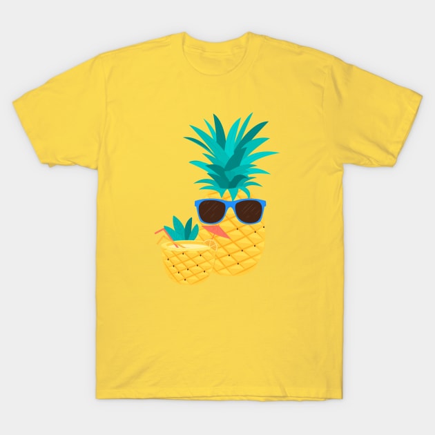 T-shirts, Pineapple