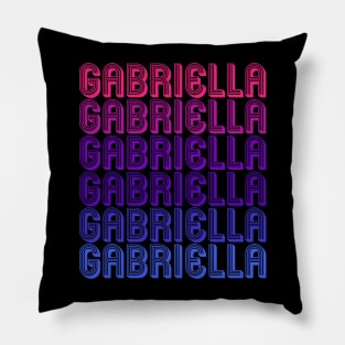 Gabriella - Retro Minimal Line Pattern Pillow