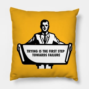 Demotivational Pillow