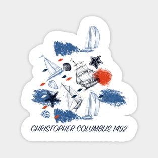 Columbus 1492 Magnet