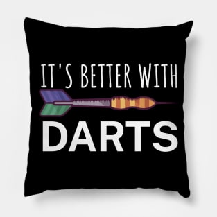 Its better with Darts Pillow