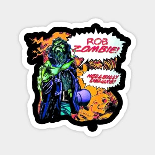 rob zombie Magnet