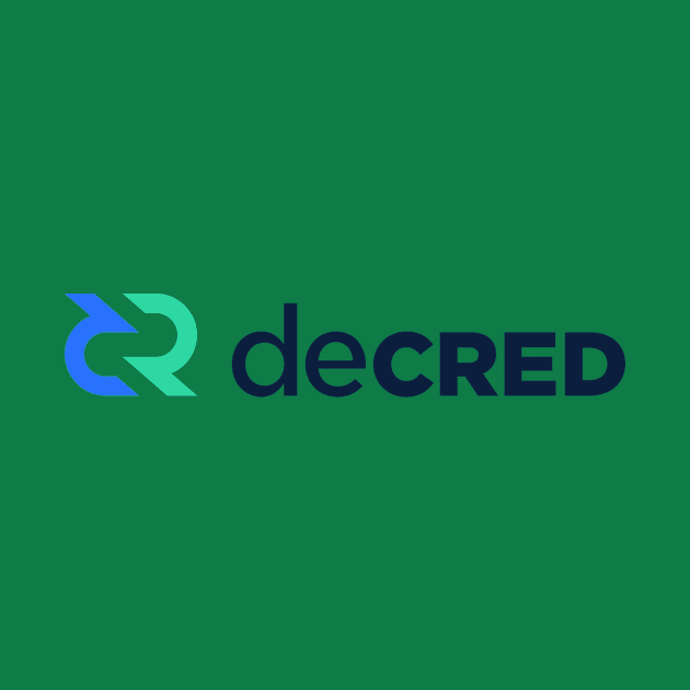 Decred Logo + Name by CryptographTees