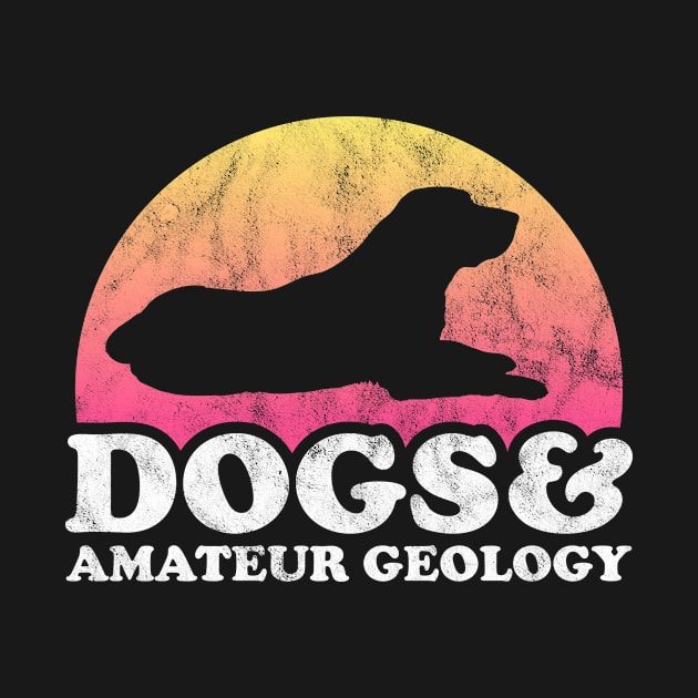 Dogs and Amateur Geology Gift Dog and Geologist Gift by JKFDesigns