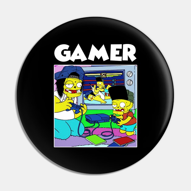 GAMER Pin by antonimus