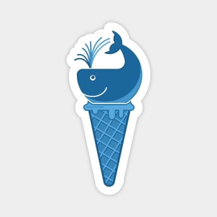 The whale of an ice cream Magnet