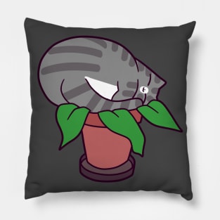 Potted Cat Plant Pillow