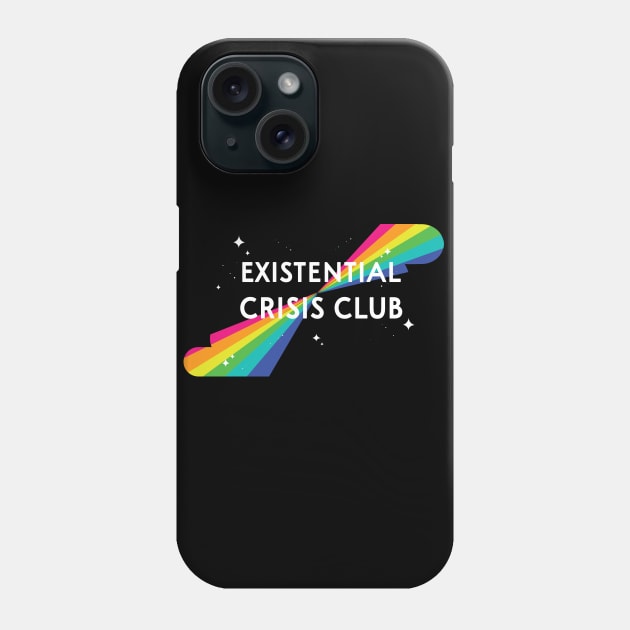 Existential Crisis Club Phone Case by EllieMorlino