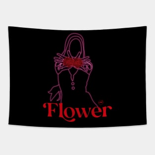 jisoo flower led design Tapestry