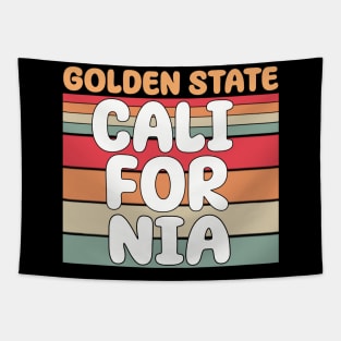 Golden State California Retro Tapestry