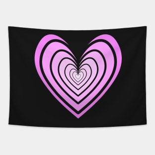 Rosy Heart (Pink) Tapestry