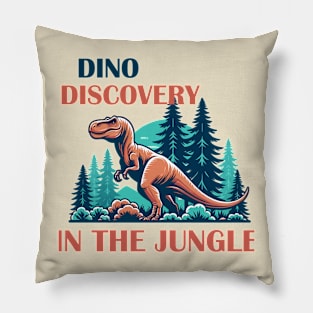 Dino Discovery in the Jungle Pillow