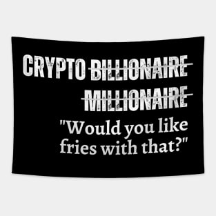 Crypto Billionaire to 9 to 5 Tapestry