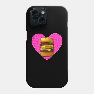 I Love Burgers Phone Case