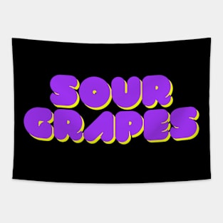 Sour Grapes Tapestry