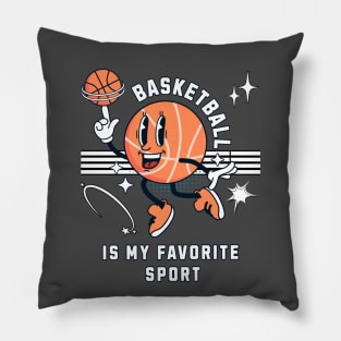 Basketball Is My Favorite Sport Pillow