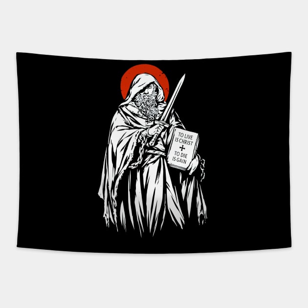 Adult St. Paul the Apostle - Saint Paul The Apostle Tapestry by bonsauba