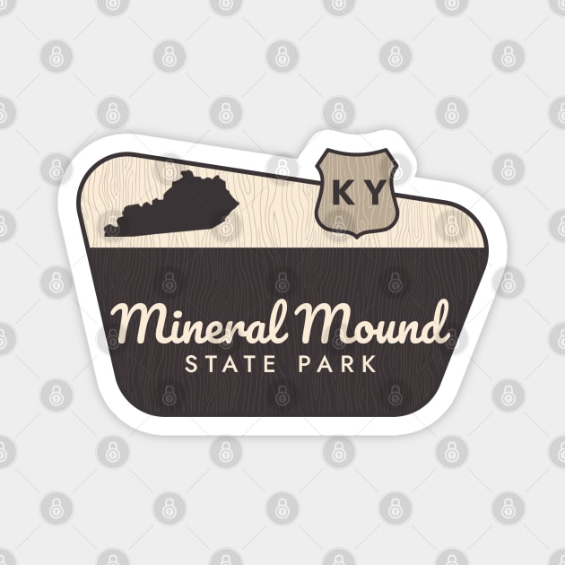 Mineral Mound State Park Kentucky Sign Mineral Mound State