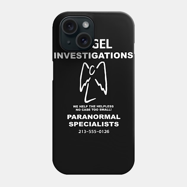 Angel Investigations (Night) Phone Case by TheUnseenPeril