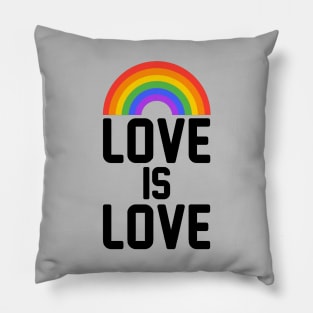 Rainbow Love Pillow