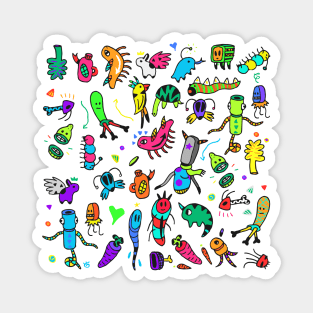 Creature Doodles Magnet