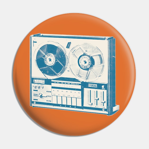 Vintage Reel To Reel Tape Player Design Pin by CultOfRomance