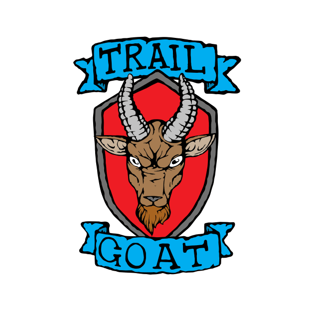 Trail Goat - Goat Rage - Emblem - Colour by bangart