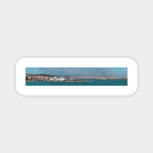 Palma Harbour Panorama Magnet