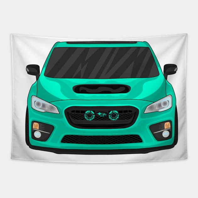 WRX Turquoise Tapestry by VENZ0LIC