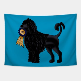 Tristan the Cheeky Portuguese Water Dog Tapestry